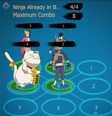 Naruto online fire formation