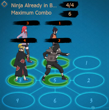 Naruto online fire formation